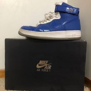 Nike Air Force 1 Detroit Pistons 2004 NBA Finals w/ Original Box